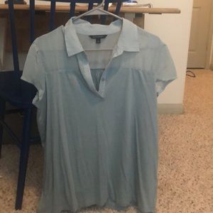 Large Banana Republic Sage Green Top